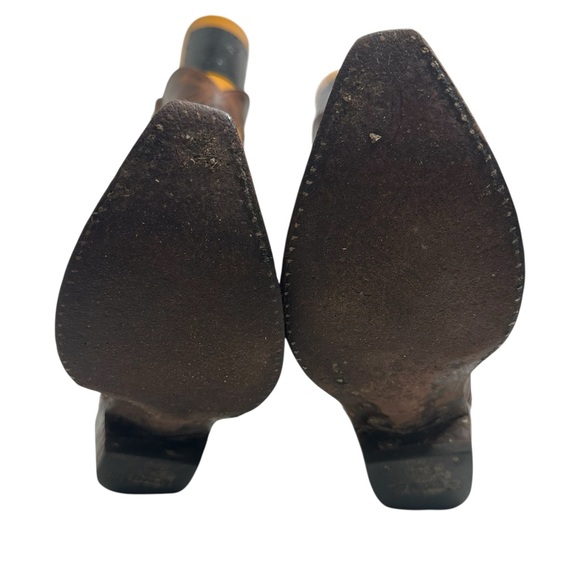 Old Gringo Brown Ankle Boots, sz 7, pre-owned, gently used. - Picture 6 of 16